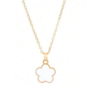 Five Leaf Clover Pendant Necklace